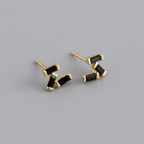 JE8696vhmn-Y10  925 Silver Earrings  WT:0.64g  5.8*6.7mm  EH1394