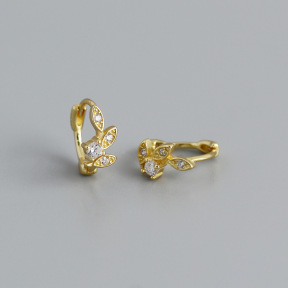 JE8702aikh-Y10  925 Silver Earrings  WT:1.1g  10.6*11.6mm  EH1609