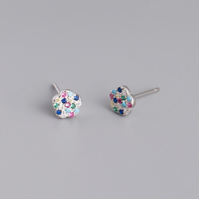 JE8739vhlp-Y10  925 Silver Earrings  WT:0.51g  5.7mm  EH1539