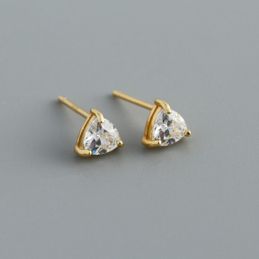 JE8740bhip-Y10  925 Silver Earrings  WT:0.77g  6mm  EH1710
