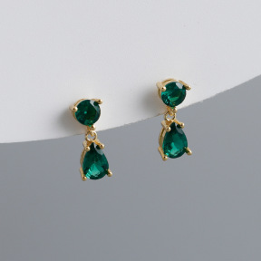 JE8764aili-Y10  925 Silver Earrings  WT:1.1g  12.8*4.7mm  EH1427