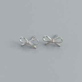 JE8766vhll-Y10  925 Silver Earrings  WT:0.78g  6.6*13mm  EH1608