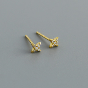 JE8780bbpj-Y10  925 Silver Earrings  WT:0.33g  3.77mm  EH1718