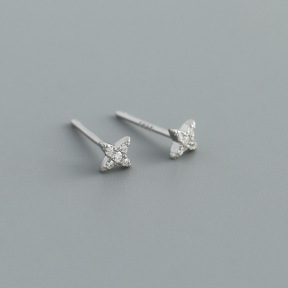 JE8781bbpj-Y10  925 Silver Earrings  WT:0.33g  3.77mm  EH1718