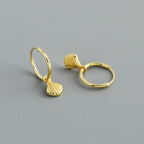 JE8782vhpn-Y10  925 Silver Earrings  WT:0.85g  18.7*12.2mm  EH1712