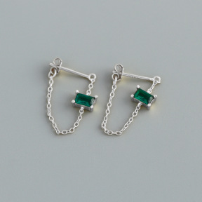 JE8789aivb-Y10  925 Silver Earrings  WT:0.98g  22.8mm  EH1717