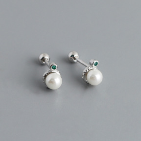 JP8701bihp-Y10  925 Silver Body Jewelry  WT:1g  4mm  EH1636