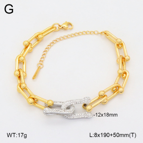 2B4005129bbov-434  Stainless Steel Bracelet