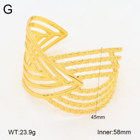 2BA202249bbov-434  Stainless Steel Bangle