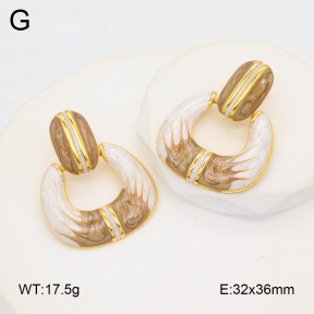 2E3003698bhbl-434  Stainless Steel Earrings