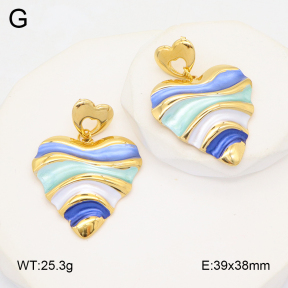 2E3003699bhbl-434  Stainless Steel Earrings