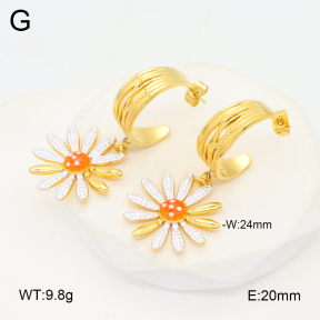 2E3003712bhbl-434  Stainless Steel Earrings