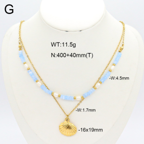 2N4004640vhmv-406  Stainless Steel Necklace