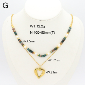 2N4004644vhmv-406  Stainless Steel Necklace