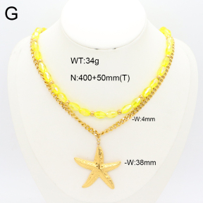 2N4004646bvpl-434  Stainless Steel Necklace