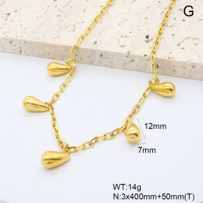 GEN002163vhkb-066  18K PVD,Handmade Polished  Stainless Steel Necklace  BC25100368N