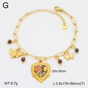 2B4005131bhia-669  Stainless Steel Bracelet