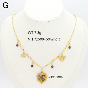 2N4004764bhjl-669  Stainless Steel Necklace