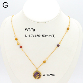 2N4004766bhbl-669  Stainless Steel Necklace