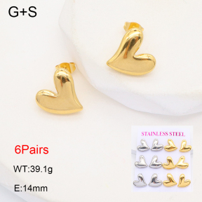 2E2006344vhov-436  Stainless Steel Earrings