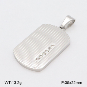 2P4001315bbml-436  Stainless Steel Pendant