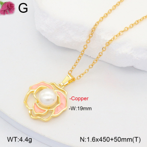 F2N300357bbml-J35  Fashion Copper Necklace