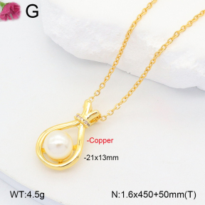 F2N300358vbmb-J35  Fashion Copper Necklace