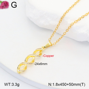 F2N401240bbml-J35  Fashion Copper Necklace