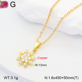 F2N401249vbmb-J35  Fashion Copper Necklace