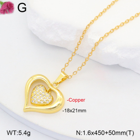 F2N401251vbnl-J35  Fashion Copper Necklace