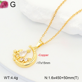 F2N401259bbml-J35  Fashion Copper Necklace