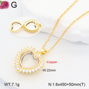 F2N401265bhjl-J35  Fashion Copper Necklace