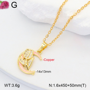 F2N401268bbml-J35  Fashion Copper Necklace