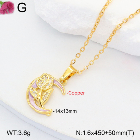 F2N401269bbml-J35  Fashion Copper Necklace