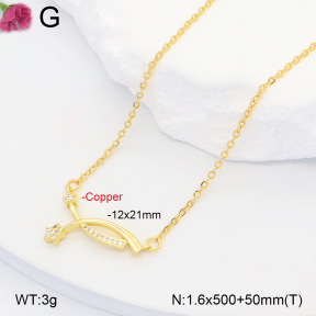 F2N401279bbml-J35  Fashion Copper Necklace