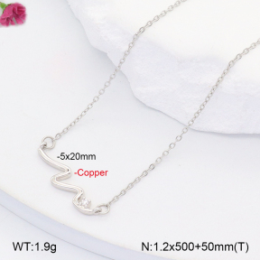 F2N401292vbll-J35  Fashion Copper Necklace