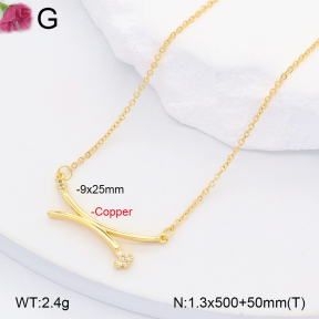 F2N401293bbml-J35  Fashion Copper Necklace