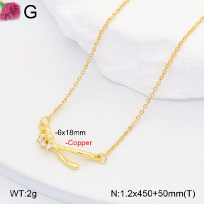 F2N401297bbml-J35  Fashion Copper Necklace