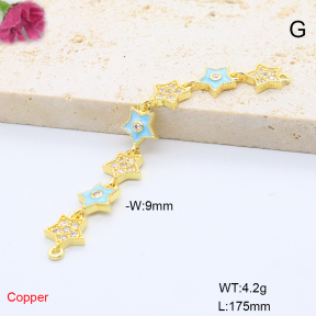 F6AC00070bbov-L017  Fashion Copper Accessories