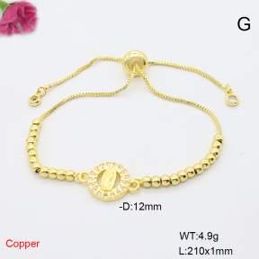F6B406876ablb-L017  Fashion Copper Bracelet