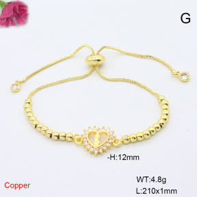 F6B406882vbmb-L017  Fashion Copper Bracelet