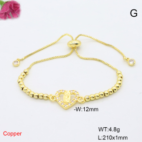F6B406883vbmb-L017  Fashion Copper Bracelet