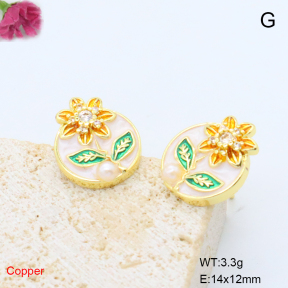 F6E302102ablb-L017  Fashion Copper Earrings