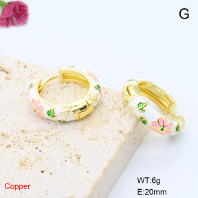 F6E302103ablb-L017  Fashion Copper Earrings