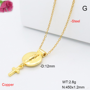 F6N201036avja-L017  Fashion Copper Necklace