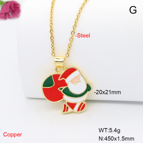 F6N301684vaia-L017  Fashion Copper Necklace