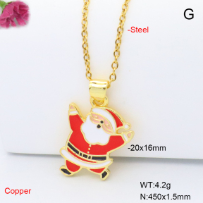 F6N301688vaia-L017  Fashion Copper Necklace