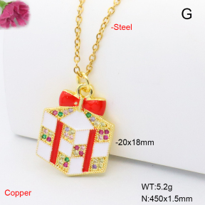 F6N301698avja-L017  Fashion Copper Necklace