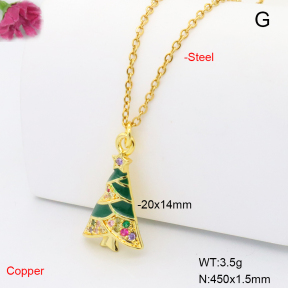 F6N301701vail-L017  Fashion Copper Necklace