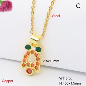 F6N301702vaia-L017  Fashion Copper Necklace